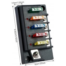 QLEC 4 WAY BUSSED PREMIUM POSITIVE FUSE BOX...