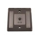 MEDIUM SQUARE NICKEL EURO DIMMABLE WITH NIGHT LIGHT 10~30v...
