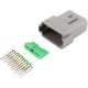 DT DEUTSCH CONNECTOR 12 PIN FEMALE HALF KIT...