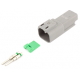 DT DEUTSCH CONNECTOR 2 PIN FEMALE HALF KIT...