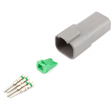 DT DEUTSCH CONNECTOR 4 PIN FEMALE HALF KIT...
