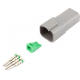 DT DEUTSCH CONNECTOR 4 PIN FEMALE HALF KIT...