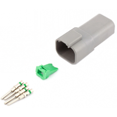 DT DEUTSCH CONNECTOR 6 PIN FEMALE HALF KIT...