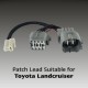 Landcruiser 200 Series...VEHICLE DRIVING LAMP PATCH LEADS...