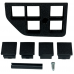 TOYOTA 2026 HILUX SR & WORKMATE  SQUARE TYPE PUSH SWITCH FASCIA , OEM STYLE...
