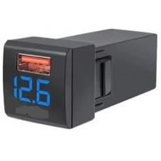 TOYOTA SQUARE USB Type-A & Voltmeter... TOYOTA SQUARE USB Type-A & Voltmeter...