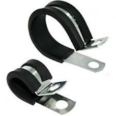 8MM RUBBER LINED METAL P- CLIP...