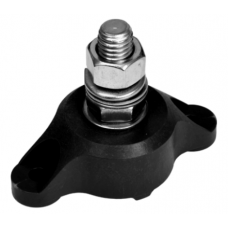 12MM H/D  INSULATED JUNCTION STUD/ POST/ BUSS- BLACK...