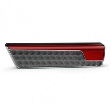 LED 355 CHROME LHS SERIES STOP- TAIL/ SEQUENTIAL INDICATOR  COMBO HALO LAMP, MULTIVOLT...