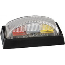 LED 1458 SERIES RED/ AMBER MARKER LAMP...