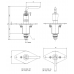 HEAVY DUTY BATTERY MASTER SWITCH WITH REMOVABLE KEY SPST