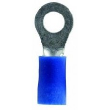 BLUE RING CRIMP TERMINAL 4mm