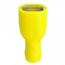 YELLOW 9.5MM FULLY INSULATED FEMALE SPADE CRIMP TERMINAL 