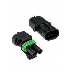 Weatherpack 2 Way Connector Kit