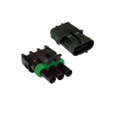 Weatherpack 3 Way Connector Kit